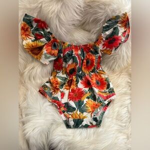 Infant/Toddler Floral Romper NWT
